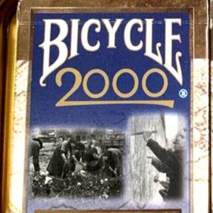 Bicycle 2000 Playing cards MILLENNIUM edition one deck - sealed official #443